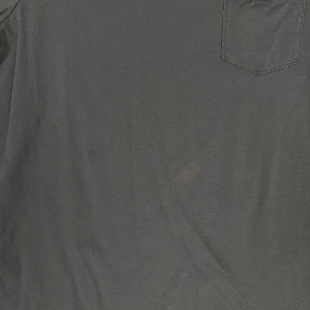 J.Crew Broken-In Pocket T-Shirt Men L Gray Cotton Crewneck Pullover Short Sleeve